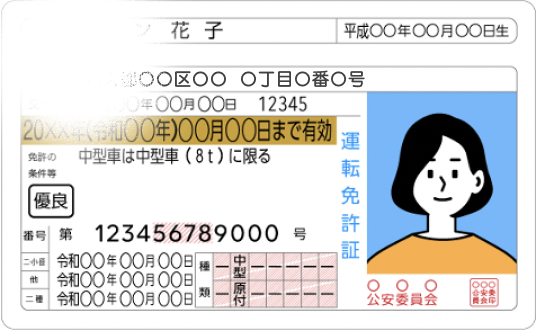 カードタイプ健康保険証の不備例2つ目