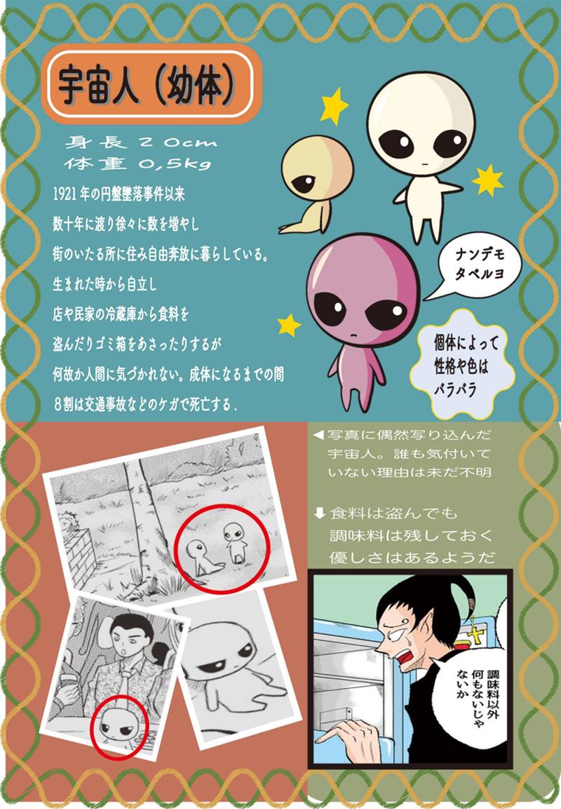 第1話 宇宙人生態図鑑 虎西ユウキ Line マンガ インディーズ