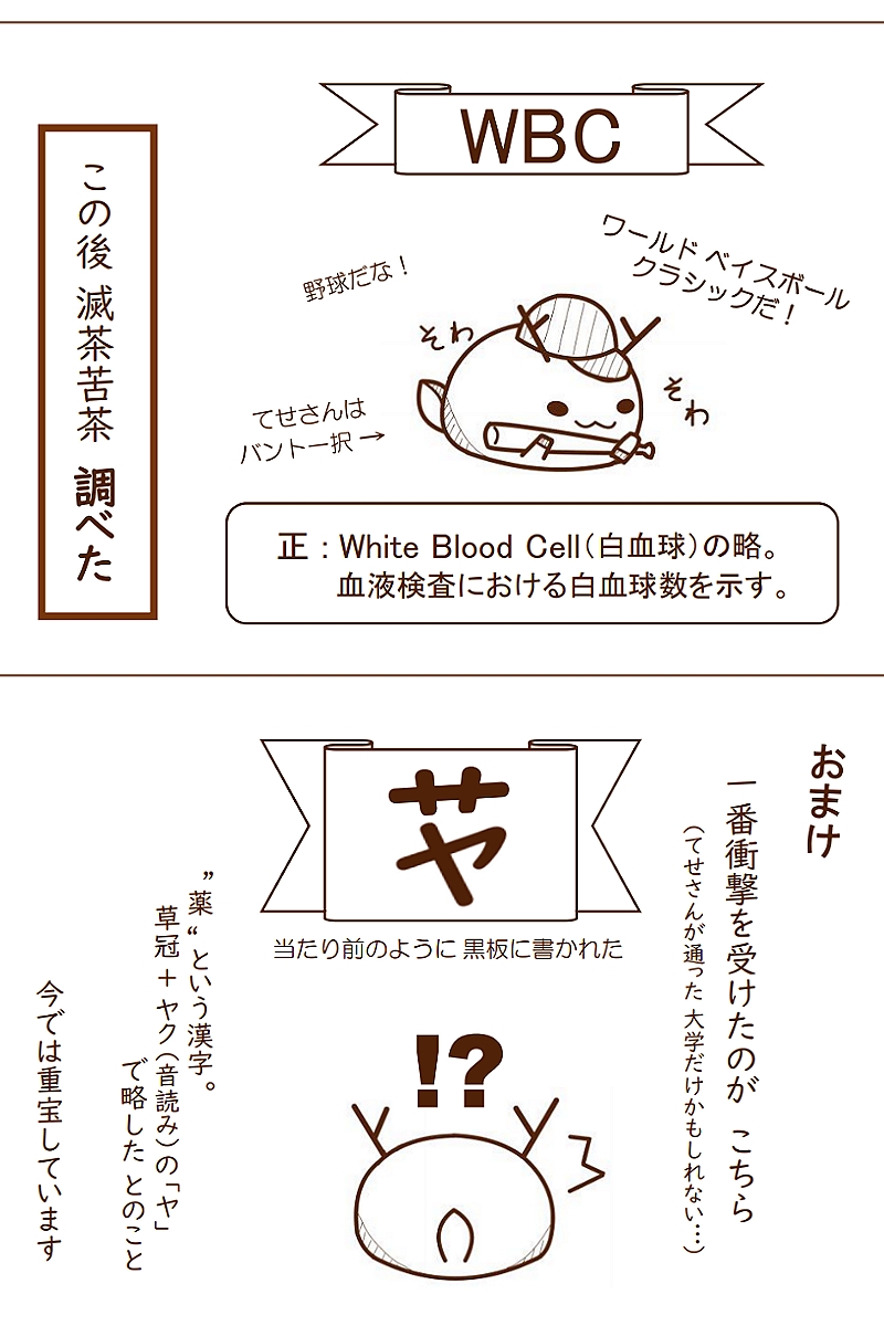 第31話 略語の怪 薬剤師ちまさん しらぬい Line マンガ インディーズ 第31話 略語の怪 薬剤師ちまさん しらぬい Line マンガ インディーズ