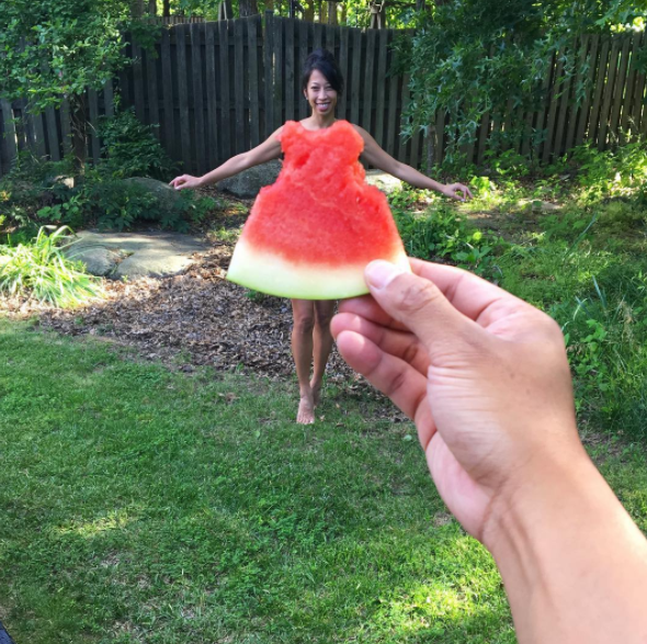 インスタ映えするスイカのワンピが超かわいい