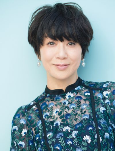 黒田知永子さん ニュアンスカラー で春に一番乗り