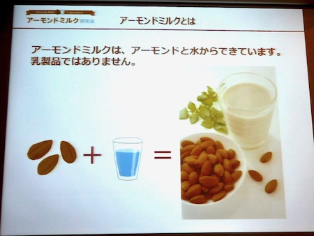 話題のアーモンドミルクって何でできているの