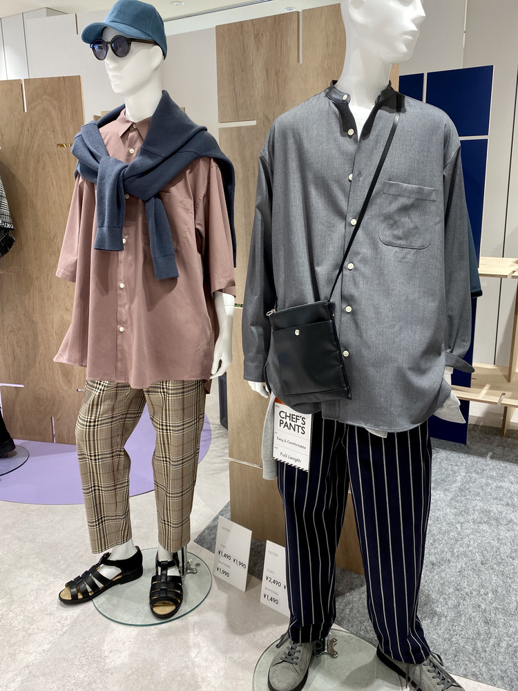 人気の新作5着を徹底着回し ジーユー Gu シアーシャツ シェフパンツ Cpoジャケットetc 秋冬展示会レポート Baila News Line News