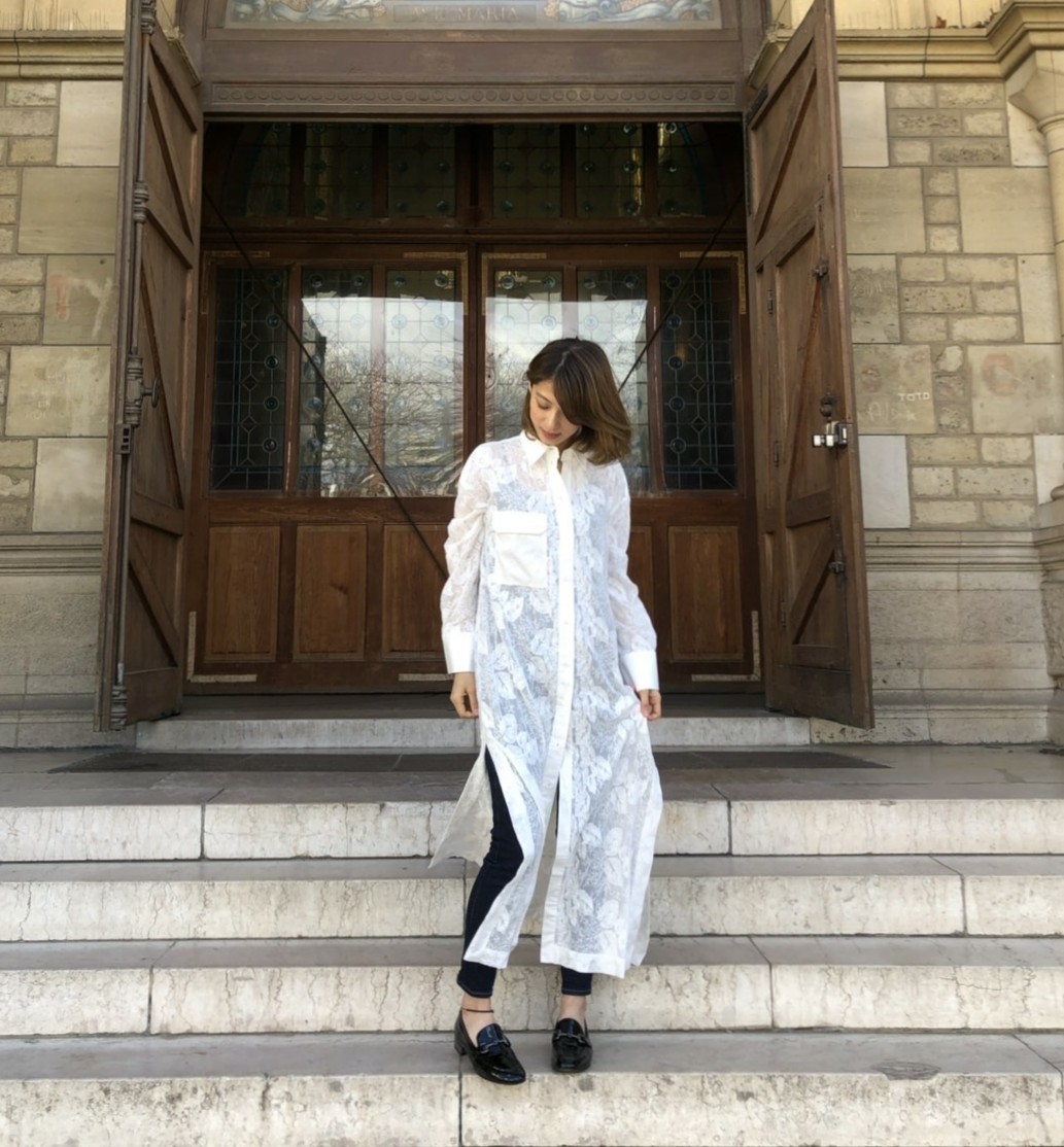 Zara ロング丈シャツワンピがかわいい Baila News Line News