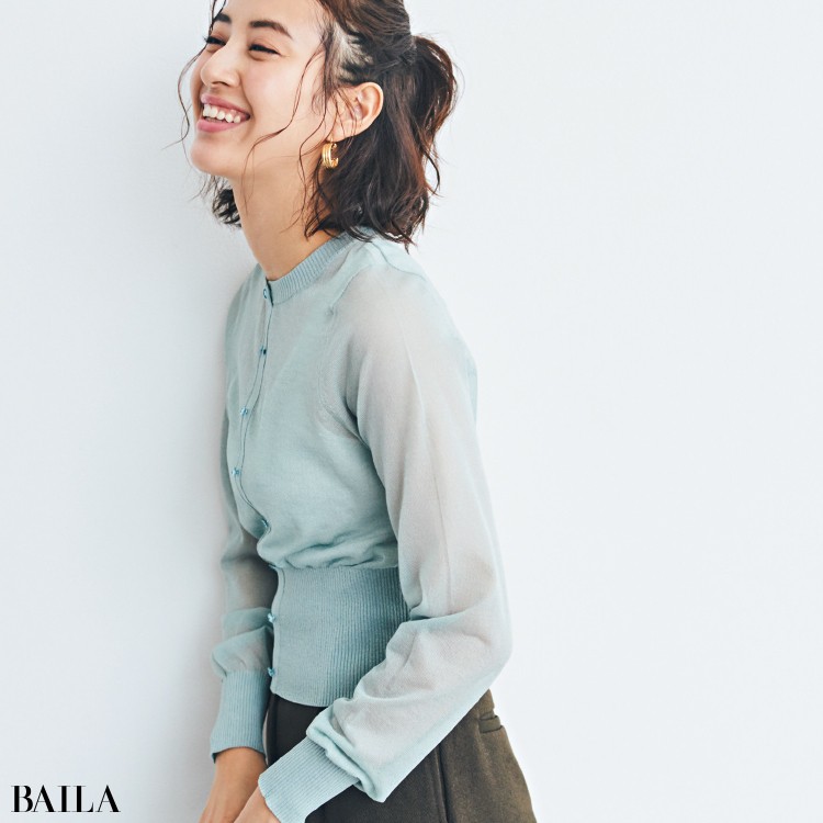 コスパニット 注目のシアーなニットでほのかな色気を発揮して Baila News Line News コスパニット 注目のシアーなニットでほのかな色気を発揮して Baila News Line News