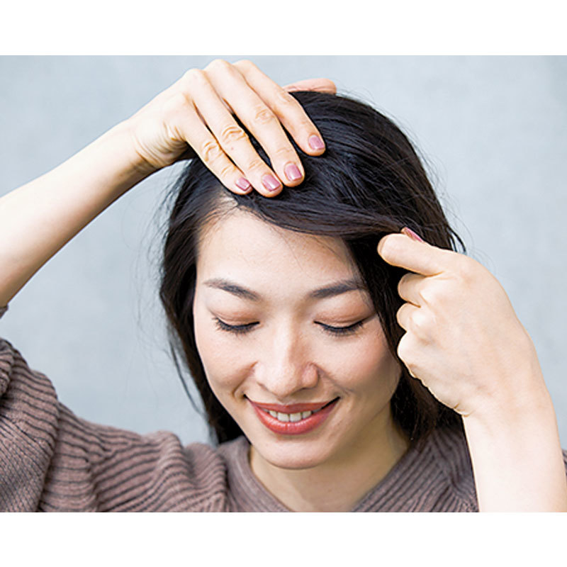 女っぽいしゃれ感は前髪8 2 で手に入る テクいらずのヘアスタイリング