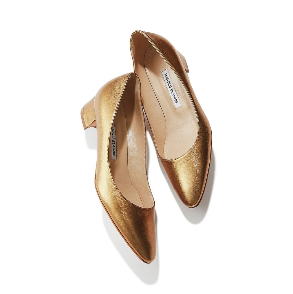 MANOLO BLAHNIK Listony リストニー (gold)