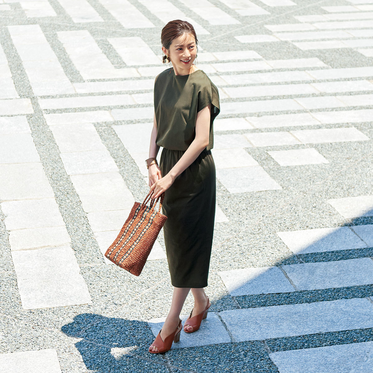 さらりと着られて涼しく快適 いいことずくめの夏のワンピース Marisol Online Line News