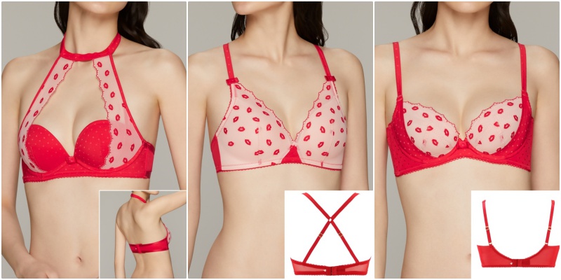 アモスタイル のリップ柄ランジェリーで バレンタインの準備をスタート Daily More Line News