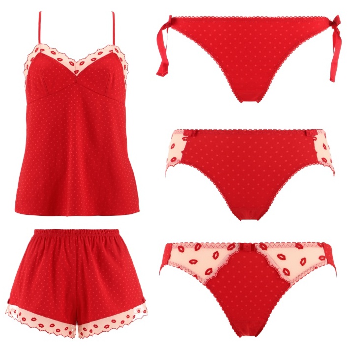 アモスタイル のリップ柄ランジェリーで バレンタインの準備をスタート Daily More Line News