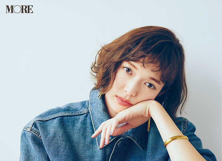 佐藤栞里の カメレオンボブ がおしゃれすぎる ボブの人におすすめのヘアスタイル モアモデルズのヘアガイド Daily More Line News