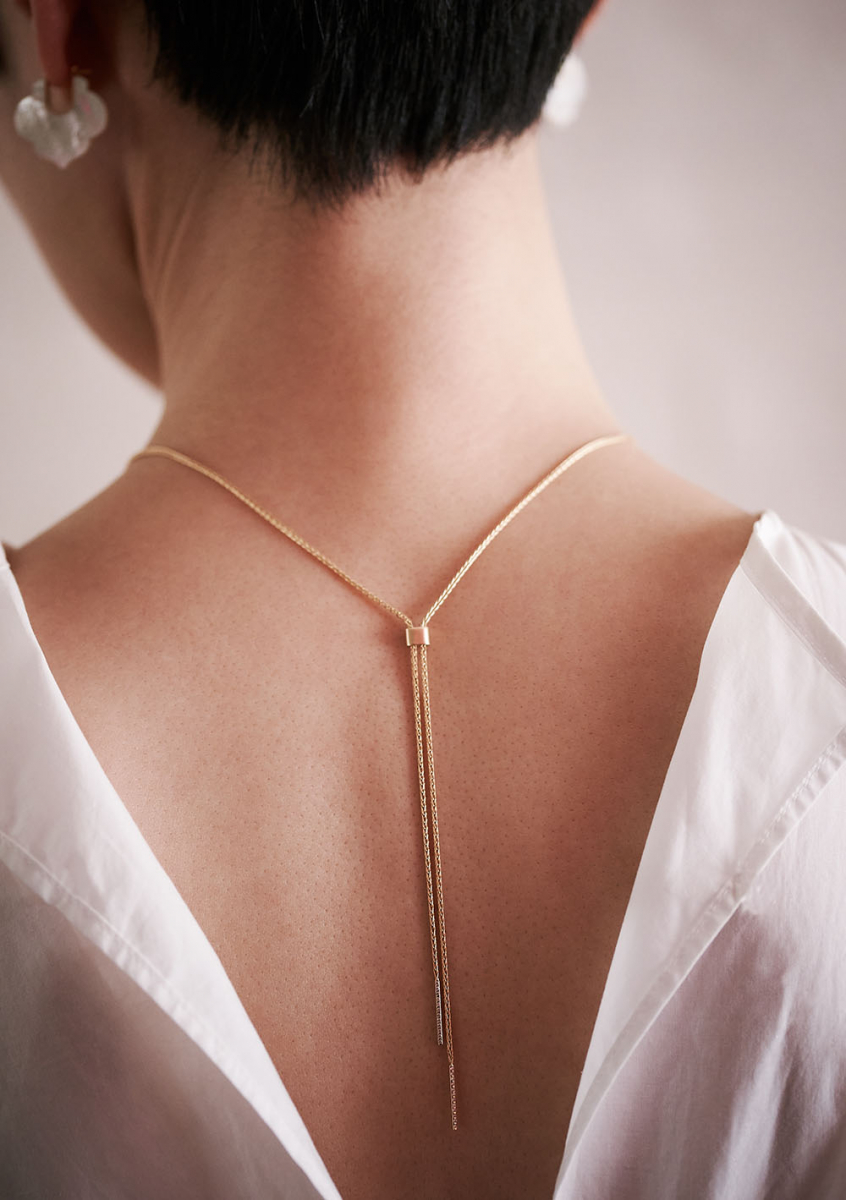 ミサンガのようなゴールドジュエリー トーカティブから21年春夏の新作 ウィッシュ が登場 Spur News Line News