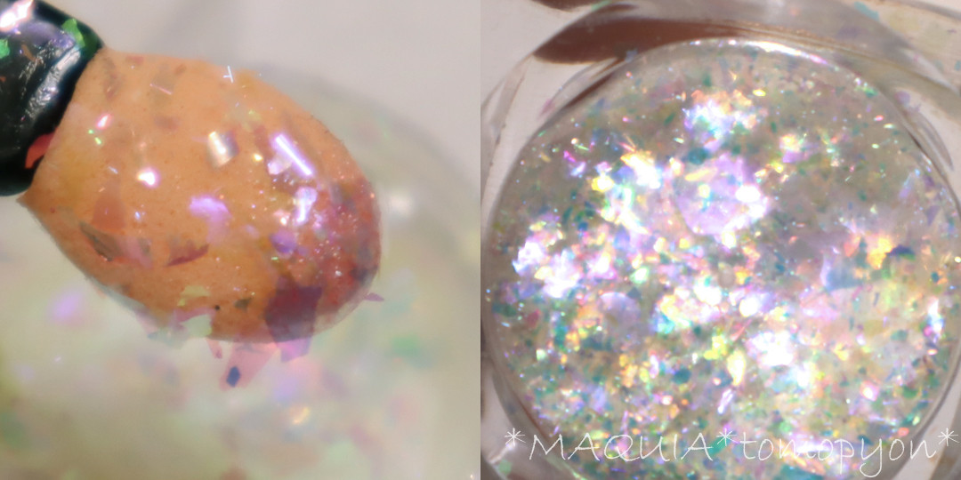 セルフネイル 幻想的なキラキラネイル 雪の結晶 オーロラエフェクトパウダー プチプラ 100均 Maquiaメイク Line News