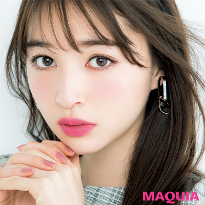 ブルベ肌に似合う ミルキーピンクのリップで仕上げるドーリーな春メイク Maquiaメイク Line News