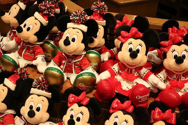 東京ディズニーランドのレトロかわいいxmasグッズ