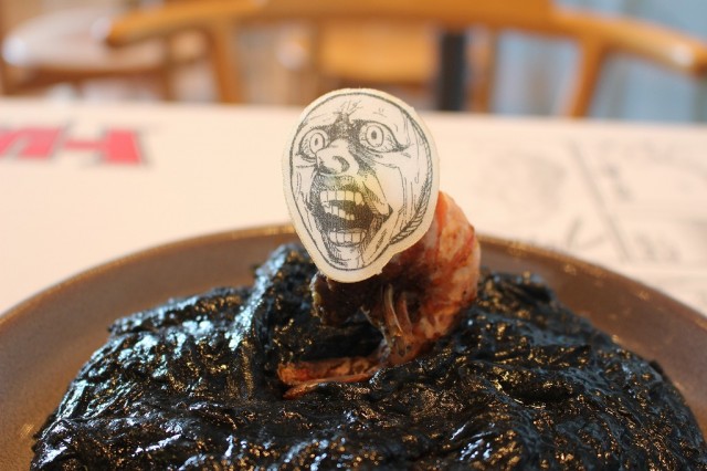 衝撃 銀魂 お妙さんのダークマター はどれだけヤバい ジャンプ展 コラボメニュー実食してみた ウレぴあ総研 Line News