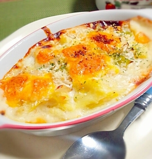 お鍋だけじゃない 冬のごちそう タラ のグラタンレシピ お鍋だけじゃない 冬のごちそう タラ のグラタンレシピ