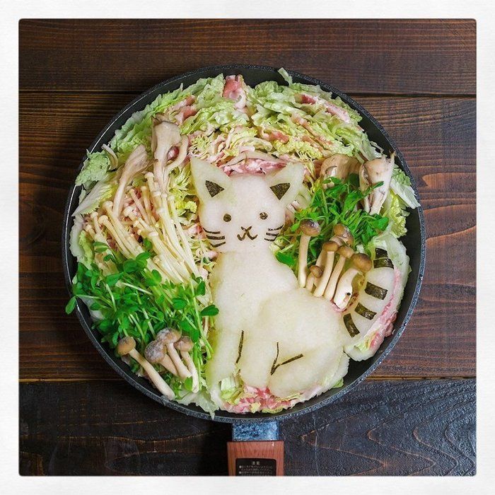 お皿の上の芸術 猫の大根おろしアートが可愛すぎる ねこのきもちnews Line News お皿の上の芸術 猫の大根おろしアートが可愛すぎる ねこのきもちnews Line News