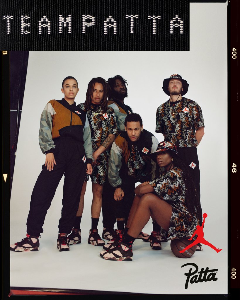 パタからコラボ エア ジョーダン 7 ネイマール起用