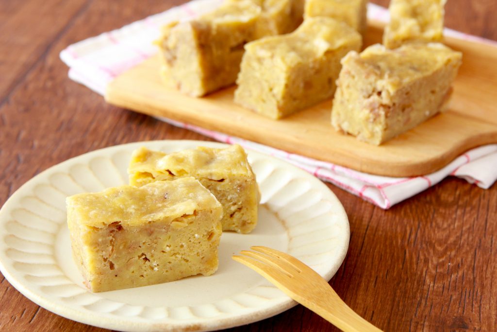 レンジで時短簡単 ホットケーキミックスで作る バナナブレッド 朝時間 Jp