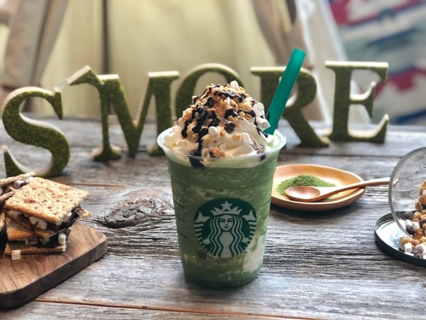 8月8日 水 からスターバックス夏の新作 抹茶 スモア フラペチーノ が発売 さっぱり飲める濃厚抹茶味 ママスタ Line News