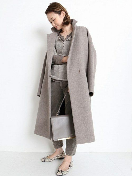 Deuxieme Classe チェスターコート ベージュ