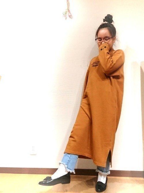 40代こそ ユニクロguのスリットワンピースコーデ 40代こそ ユニクロguのスリットワンピースコーデ