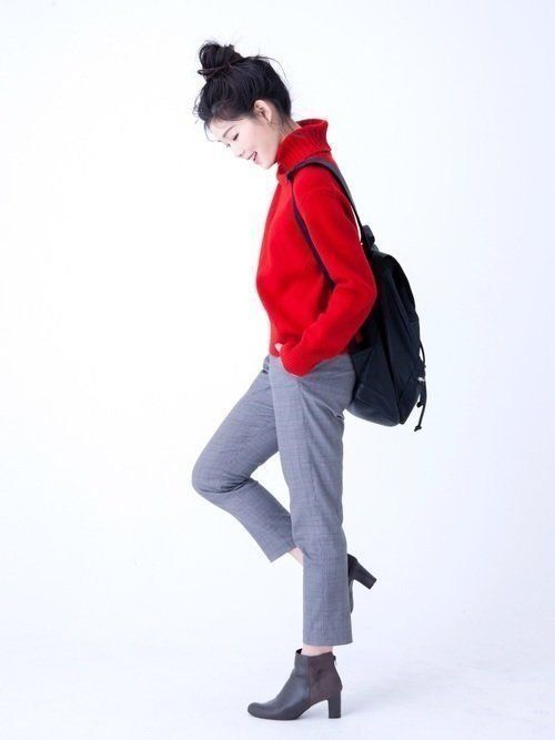 大人のグレンチェックパンツおすすめコーデ30選