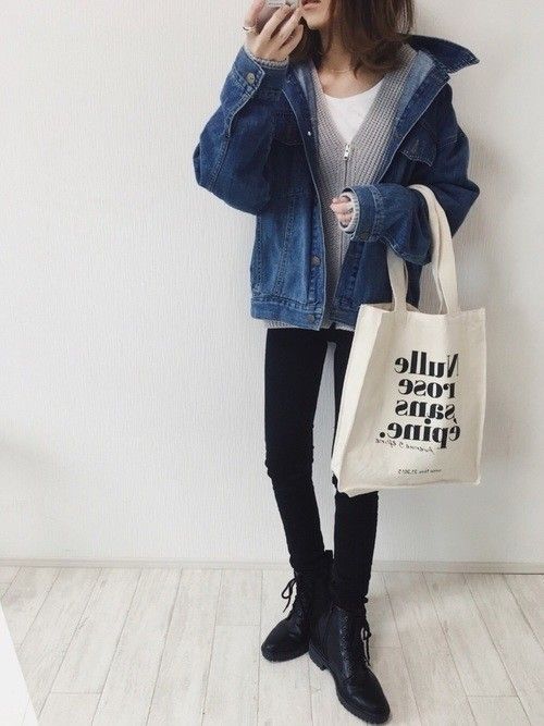 おすすめのgジャン デニムジャケット コートコーデ34選