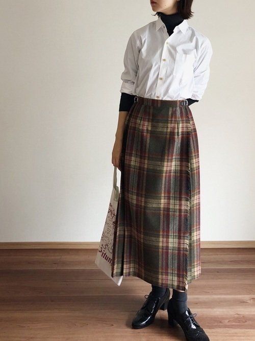 タートルネックは重ね着が旬 40代おすすめコーデ サンキュ