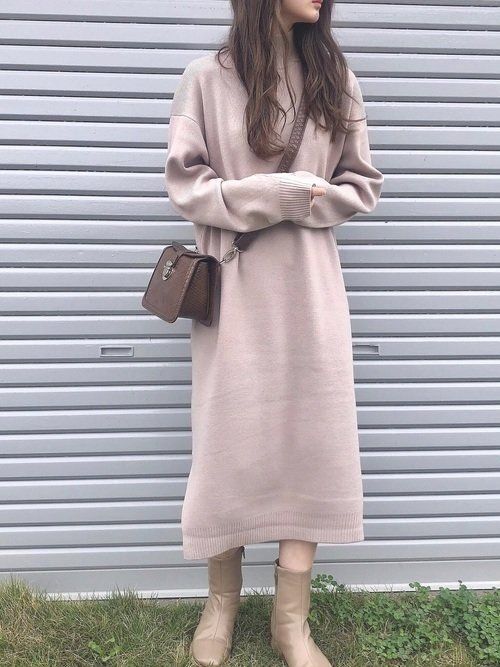 Guニットワンピが大活躍 おしゃれはもちろん高見えも叶える40代おすすめコーデ サンキュ