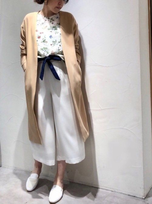 動きやすさときれいを両立！40代におすすめの「ガウチョパンツ」コーデ 