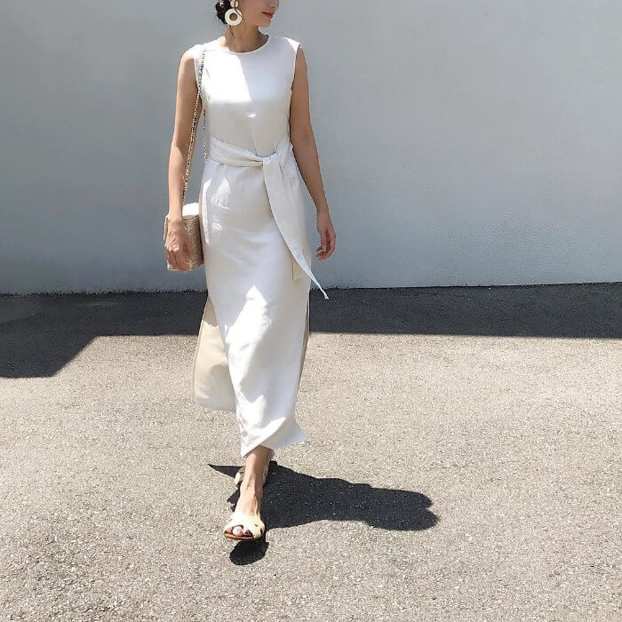 きれいめワンピースコーデ 19選 いつものコーデを大人っぽく