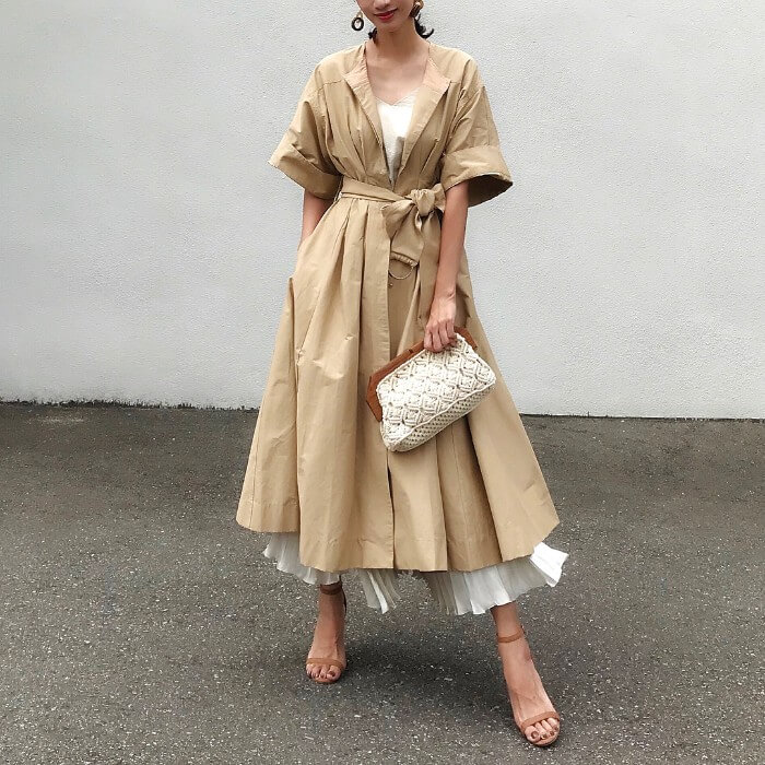 ワンピースのインナーは何が正解 お手本コーデ全部見せ