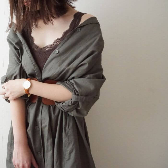 レースインナーコーデ 25選 季節問わず使える大人のアイテム