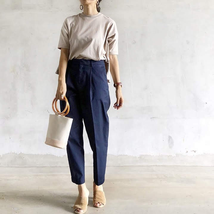 安さじゃない このユニクロのパンツ 絶対使えるから買いました Minesスナップ Mine