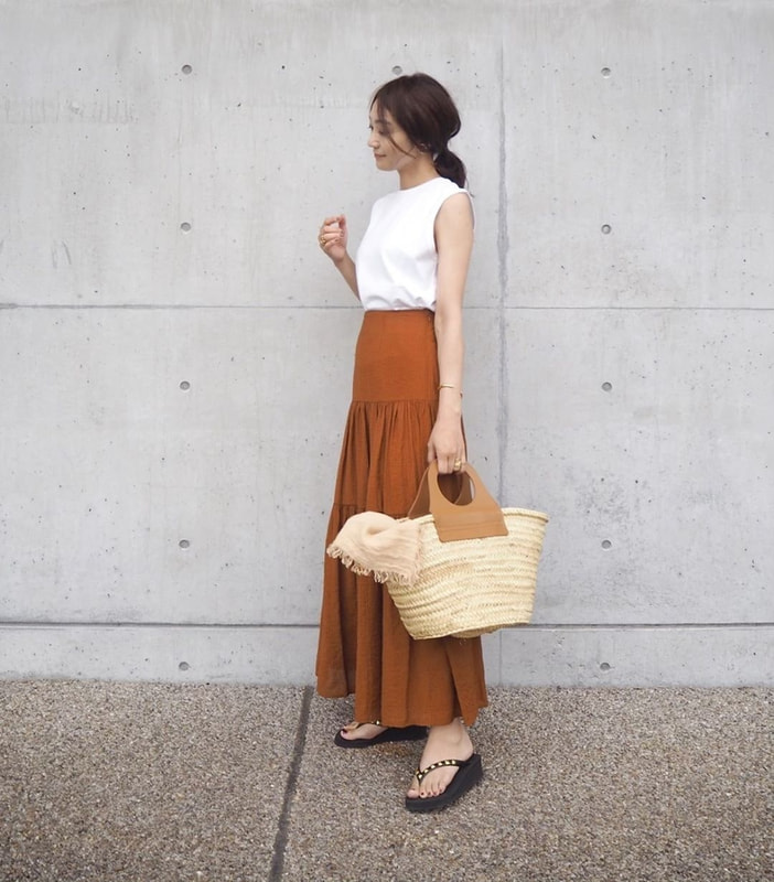 オレンジスカートに合う 5色 のトップスとは 春夏秋冬コーデ22選 Mine オレンジスカートに合う 5色 のトップスとは 春夏秋冬コーデ22選 Mine