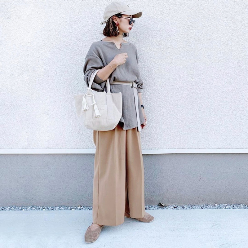 低身長さん必見 脚長効果バツグンの大人っぽコーデ