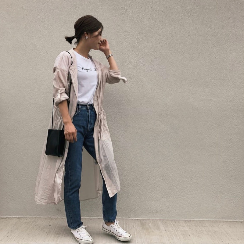 流行なのにダサい 実は大人がやりがち シャツワンピース Ngコーデ