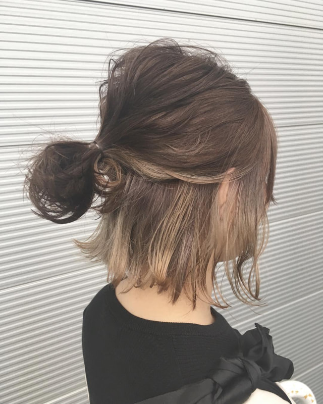 面長 ヘアアレンジ 即実践したい 小顔見せ を叶える簡単アレンジ