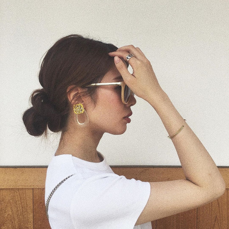 面長 ヘアアレンジ 即実践したい 小顔見せ を叶える簡単アレンジ