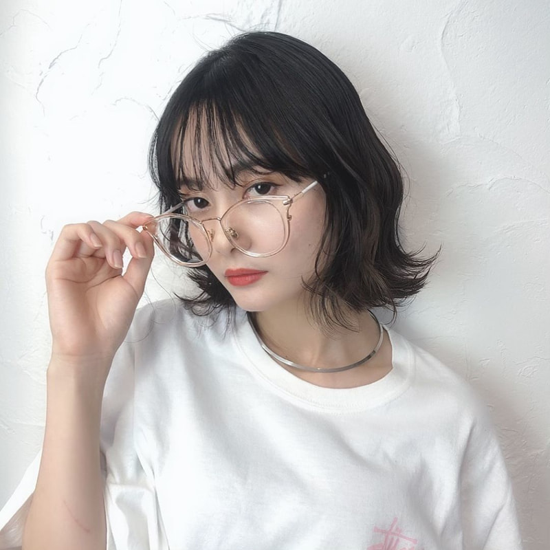 フルウィッグ ショート ボブヘア ヘアスタイル ダークブラウン ストレート 韓国 人気 おすすめ