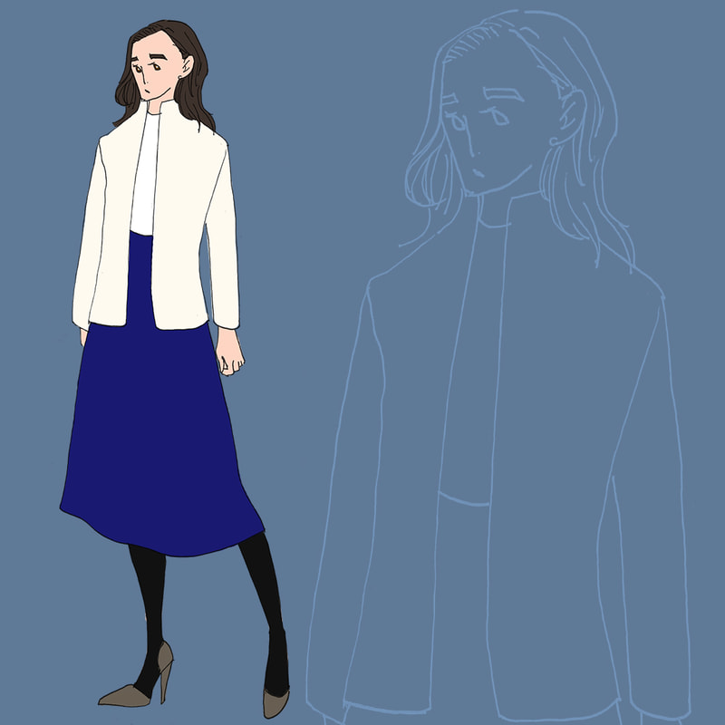 そのコーデ時代遅れ 今年のスカート コートは 丈感 が命