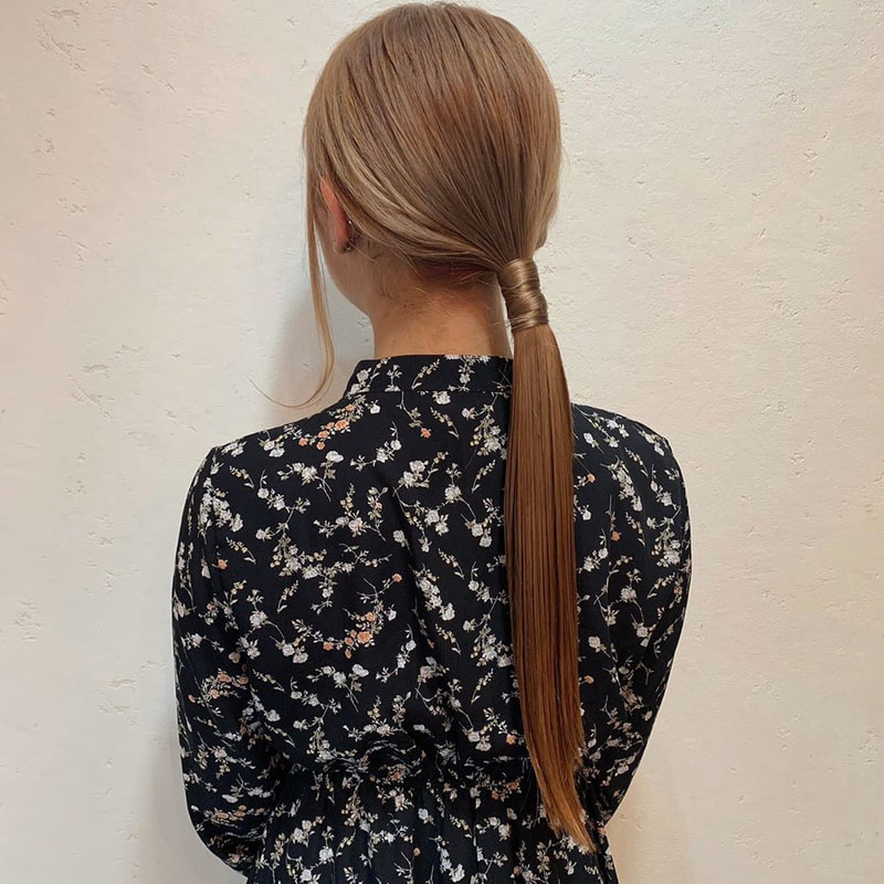 ポニーテールはストレートでもいいの 前髪ありなしや巻き方を工夫すればok Mine Line News