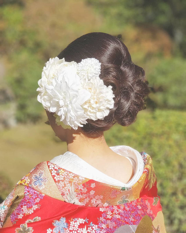 似合う が見つかる 和装の花嫁の髪型 顔型別 和装の種類別 Mine Line News