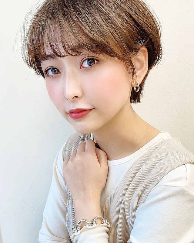 流行りの韓国風ショートは この髪型だ パーマやアレンジなどcheck Mine Line News