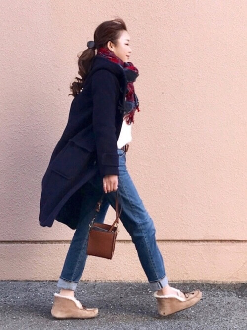 ムートンブーツ コーデ22選 おしゃれに大人の履きこなし Mine Line News