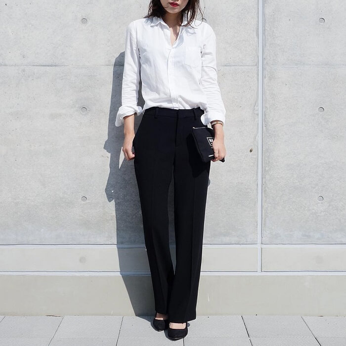 農夫 熱心な 小切手 黒 パンツ レディース オフィス Nishino Cl Jp