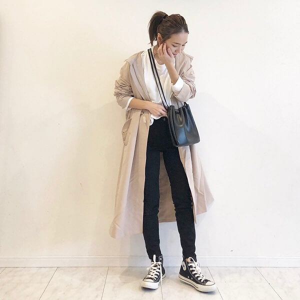 コンバース ハイカットスニーカー コーデ 26選 定番で季節感溢れる着こなし Mine Line News