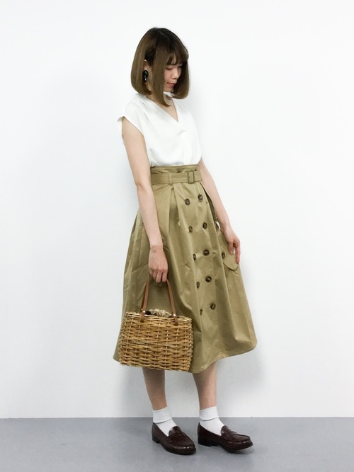 ローファー を使った大人女子の絶対ハズさない足元コーデ 春夏18選 Mine Line News